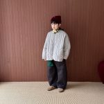 【90-150】ナチュラル 動きやすい 中綿ジャケット - 画像 (7)