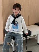 【110-160】 プリント 長袖 Tシャツ - 画像 (6)