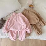 【73-120】 あったか トップス+パンツ セットアップ
