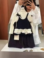 【73-120】 おしゃれ レイヤードデザイン トップス - 画像 (3)