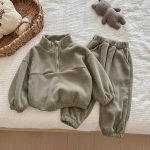 【73-120】 あったか トップス+パンツ セットアップ - 画像 (9)