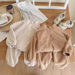 【73-120】 あったか トップス+パンツ セットアップ - 画像 (3)