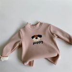 【73-120】 動物柄 裏起毛 トップス - 画像 (6)