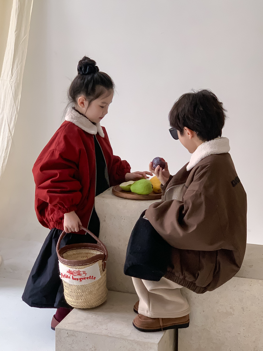 【90-150】新作 厚手 無地 ジャケット - 画像 (4)