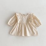 【66-110】 肩フリル ワンピース or ロンパース - 画像 (20)