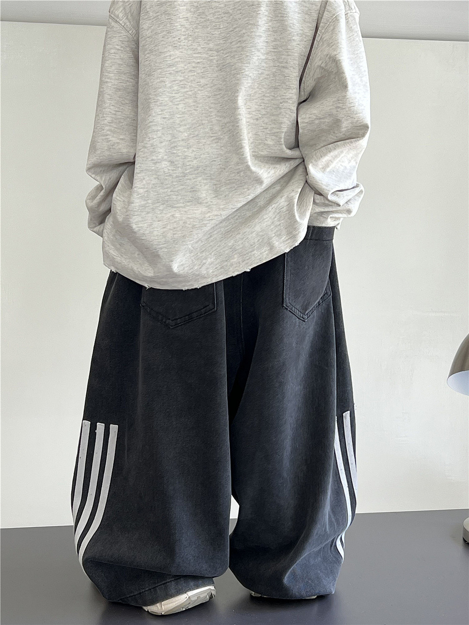 【100-150】スポーティ ゆったり ボトムス パンツ - 画像 (4)