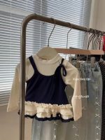 【73-120】 おしゃれ レイヤードデザイン トップス - 画像 (5)