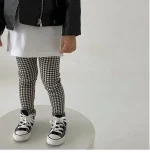 【73-120】 ドットorチェック レギンス - 画像 (4)