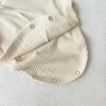 【66-90】 リボン フリル襟 ロンパース - 画像 (7)