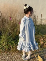 【90-150】 フリル裾 ワンピース - 画像 (10)