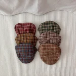 【GOODS】 チェック ベレー 帽子 - 画像 (3)