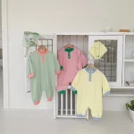 【66-90】 ショール付き バイカラー オールインワン - 画像 (4)