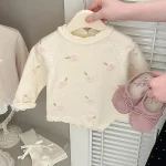 【66-90】 フラワー ロンパース - 画像 (6)