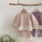 【73-100】 パフスリーブ セットアップ - 画像 (4)