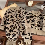 【73-110】レオパード カーディガン or オールインワン - 画像 (5)
