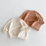 【80-130】 シンプルデザイン ニットトップス or ボトムス - 画像 (8)
