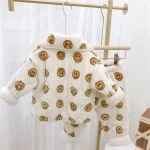 【80-130】 笑顔柄 ルームウェア - 画像 (6)