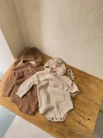 【66-90】 フーディシンプル ロンパース - 画像 (10)