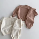 【80-130】 シンプルデザイン ニットトップス or ボトムス - 画像 (10)