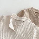 【66-100】 ワッフル トップス - 画像 (8)