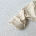 【66-90】 リボン フリル襟 ロンパース - 画像 (8)