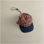 【GOODS】 親子コーデ チェック キャップ - 画像 (4)