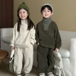 【80-150】 フリースボタン付き セットアップ - 画像 (13)