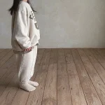 【73-120】 英字プリントカジュアル セットアップ - 画像 (16)