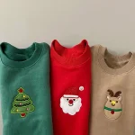【73-100】 クリスマスロゴ 厚さ トレーナー - 画像 (3)