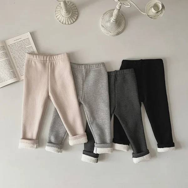 【90-150cm】 リブボア レギンス