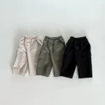 【73-120】 ポケット付き カジュアル パンツ