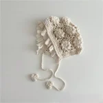 【GOODS】 フラワーニット ボンネット - 画像 (6)