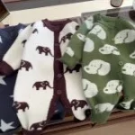 【66-100】 動物デザイン オールインワン - 画像 (10)