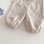 【73-120】 ポケット付き シンプル サロペット - 画像 (15)