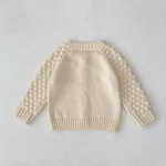 【66-100】 無地 ナチュラル カーディガン - 画像 (9)
