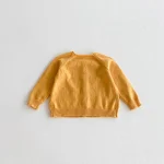 【80-130】 クールネック シンプル カーディガン - 画像 (11)