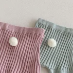 【66-100】 フリル トップス &ネコ 刺繡 3点セット - 画像 (8)