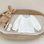 【66-110】 ノーカラーor小花柄 インナーシャツ - 画像 (5)