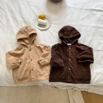 【80-150】 フード付き ポケット付き アウター - 画像 (16)