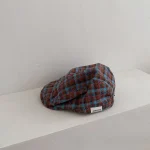 【GOODS】 チェック ベレー 帽子 - 画像 (7)