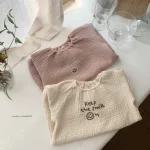【66-100】 英字プリント リネン オールーインワン - 画像 (11)