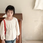 【80-130】 花柄 レース トップス - 画像 (4)