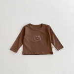 【73-100】 熊プリント シャツ - 画像 (12)
