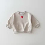 【73-120】 ハート刺繡 カジュアル セットアップ - 画像 (7)
