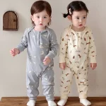 【66-100】 ヨーロッパ風 小花柄 オールインワン - 画像 (17)