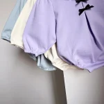 【66-90】 リボン フリル襟 ロンパース - 画像 (13)