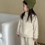 【80-150】 フリースボタン付き セットアップ - 画像 (9)