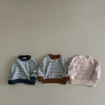 【80-140】 ボーダープル オーバー - 画像 (8)