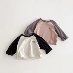 【73-100】 カラー切り替え シャツ - 画像 (7)