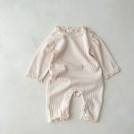 【66-100】 フリル襟 ワッフル オールインワン - 画像 (8)